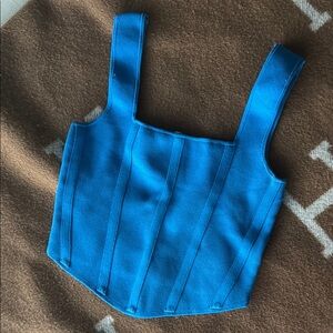Electric Blue Women's Top
